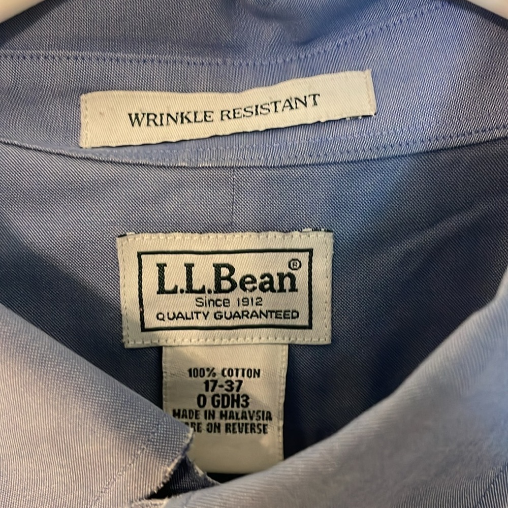 LL bean button up - Picture 2 of 3